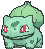 An animated Bulbasaur